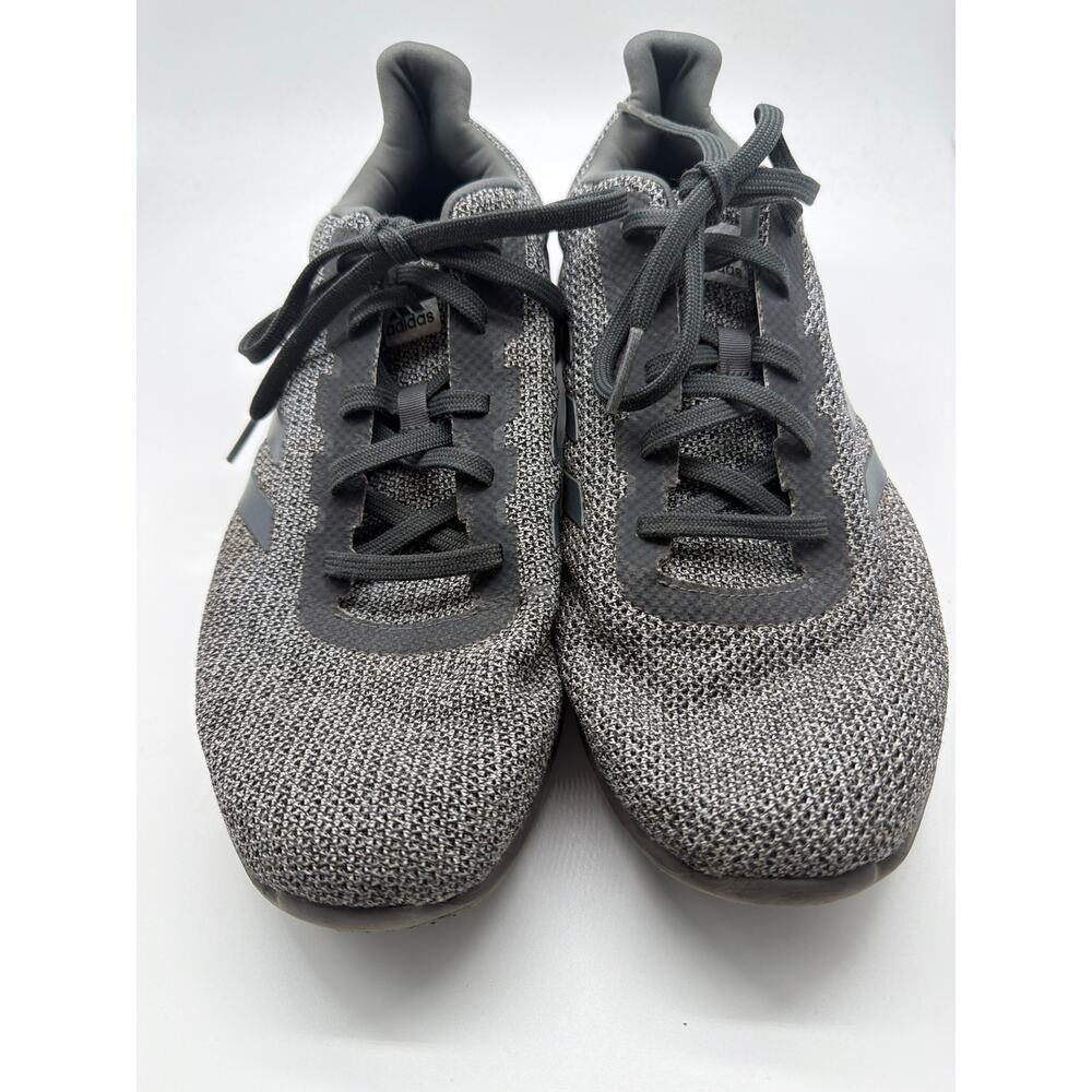 Men’s 11 1/2 Adidas gray cloud foam tennis shoes.
